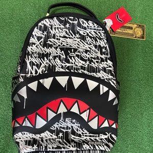 Sprayground Shark Chrome Backpack